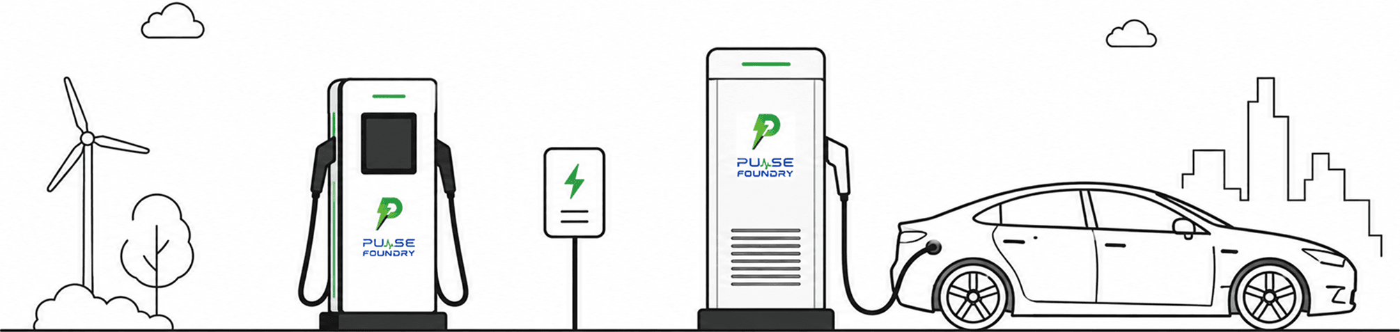 Pulse EV Chargers Lineup